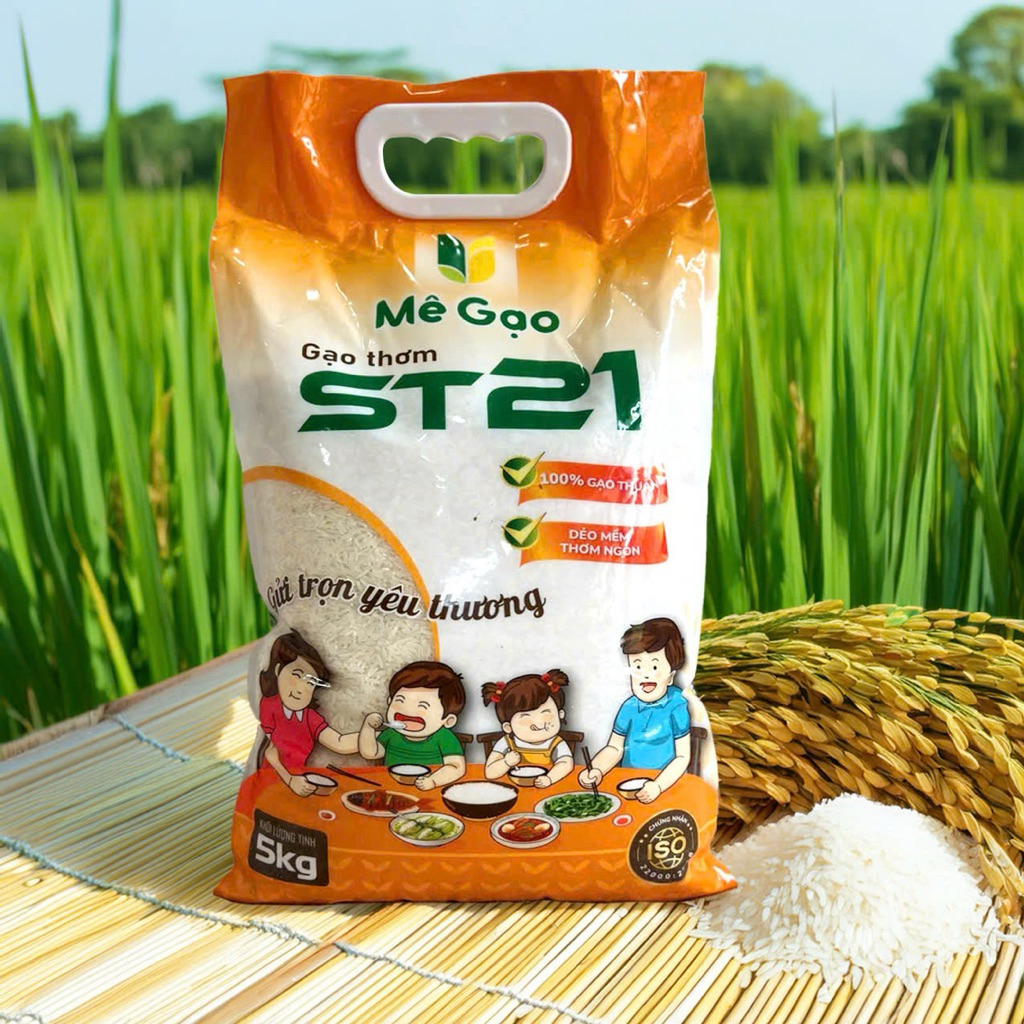 ST21 Rice Love Rice - 100% Pure Rice, Beautiful White Long Grains ...