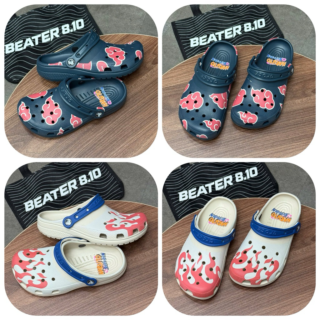 Clog Unisex Crocs Classic x Naruto Shippuden Pack 2024 Shoes Itachi 209883