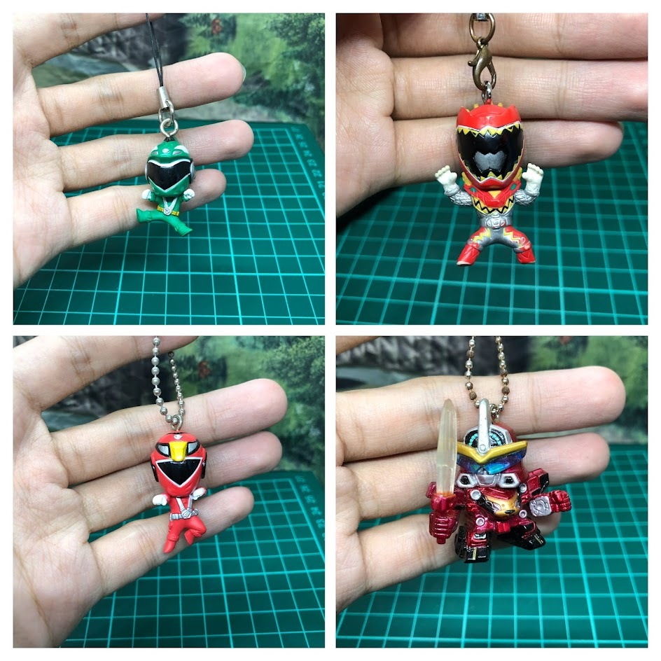 [See description]Super Sentai Superman Power Ranger Tokusatsu keychain ...