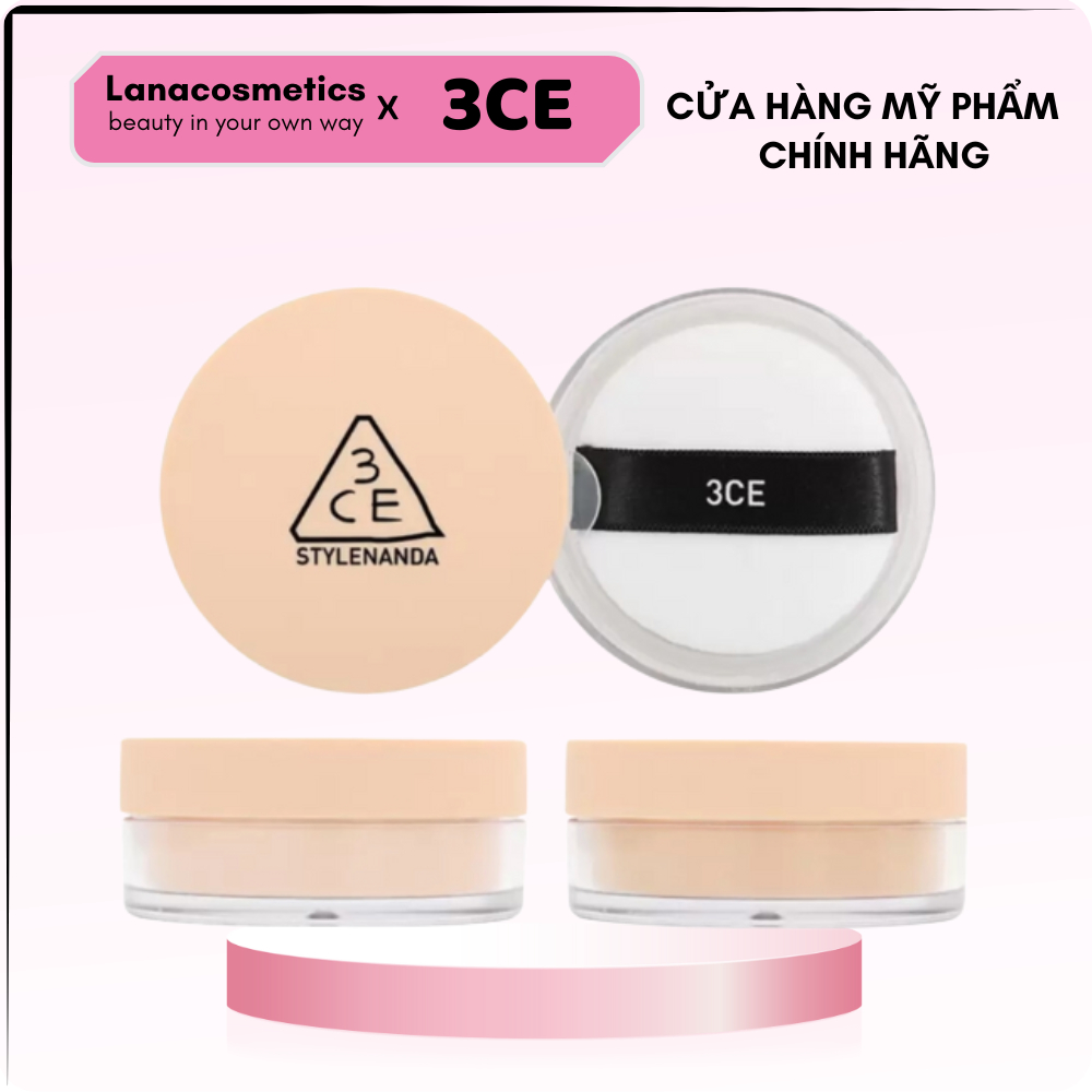 3CE Natural Finish Loose Powder 8.5g | Shopee Philippines