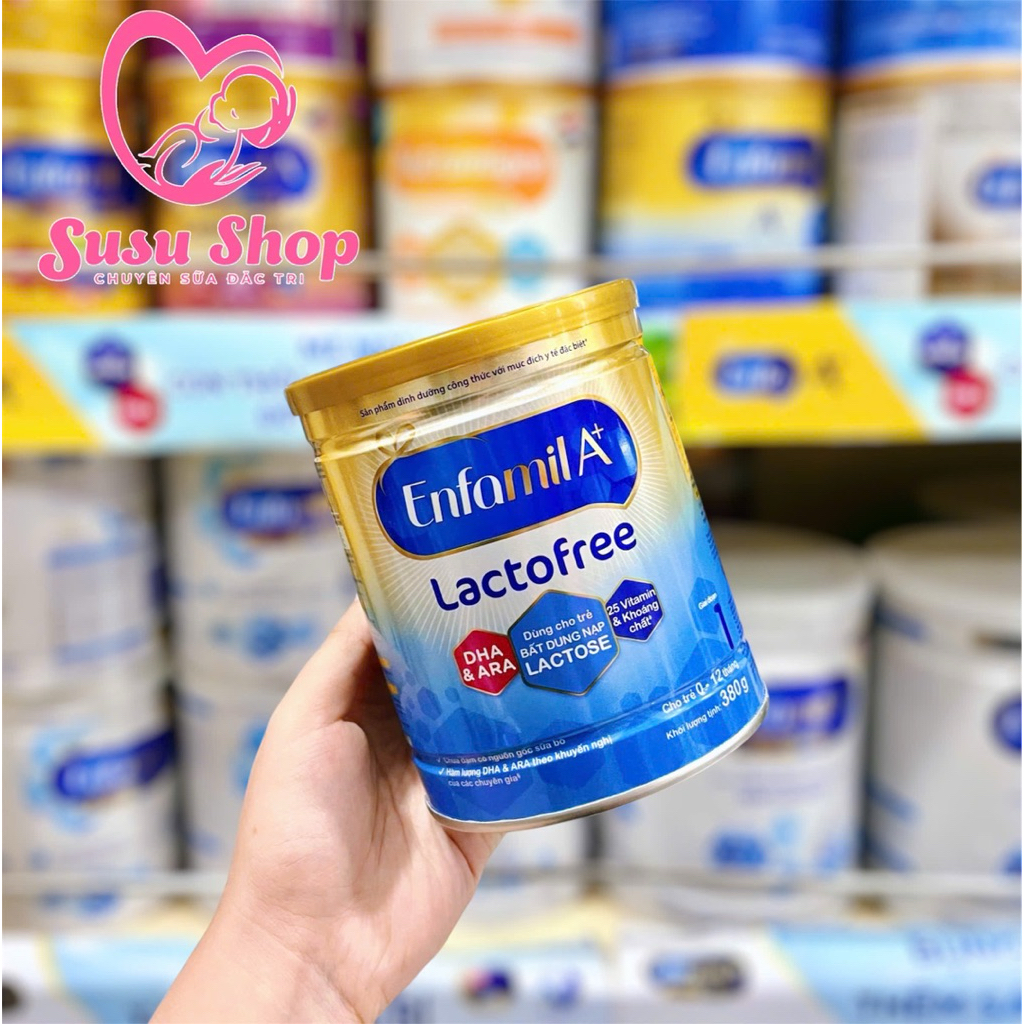 Enfamil A+ Lactofree Milk – Lactose Free – For babies 0–12 months (380g ...