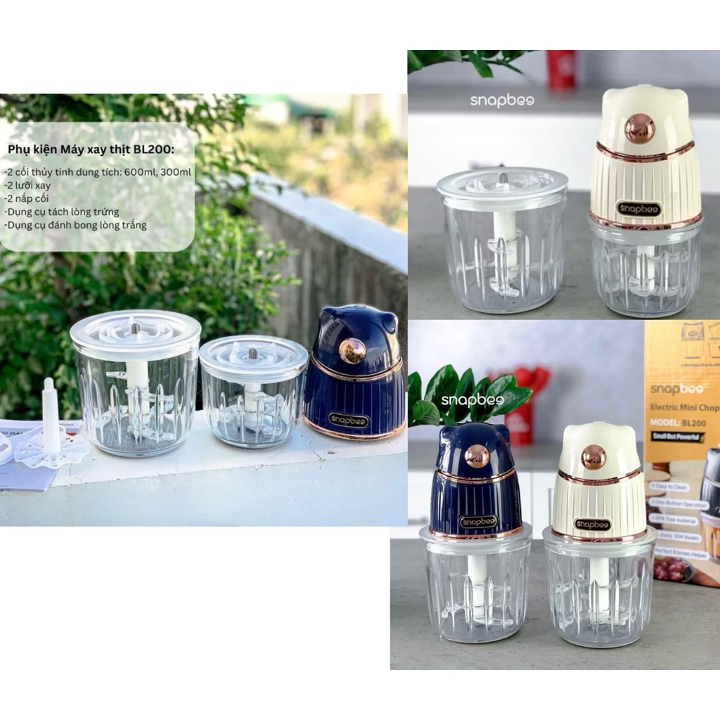 Snapbee blender glass jar (replaces 0.3l and 0.6l) | Shopee Philippines