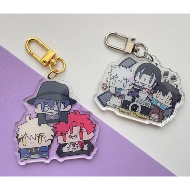 Chibi Link Click Keychain: Anime Character Charm (2.5 in) | Shopee ...