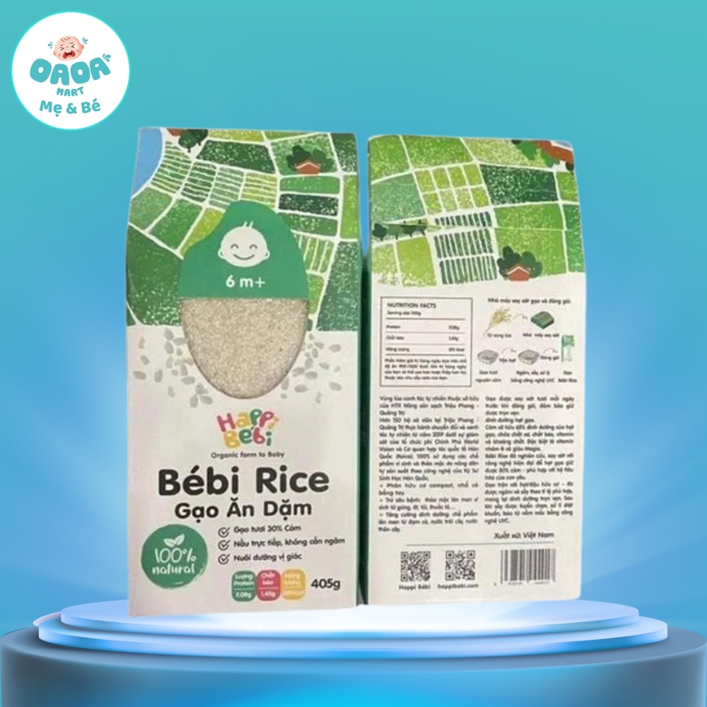 Broken Rice with sprout bran mixed with Bébi Rice seeds 405g for babies ...