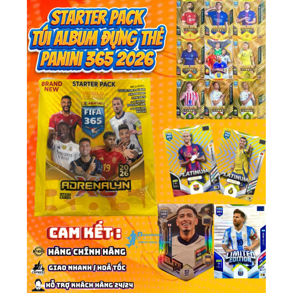 [ Starter Pack Panini 365 2026 ] Starter Pack Panini Adrenalyn XL 365 ...