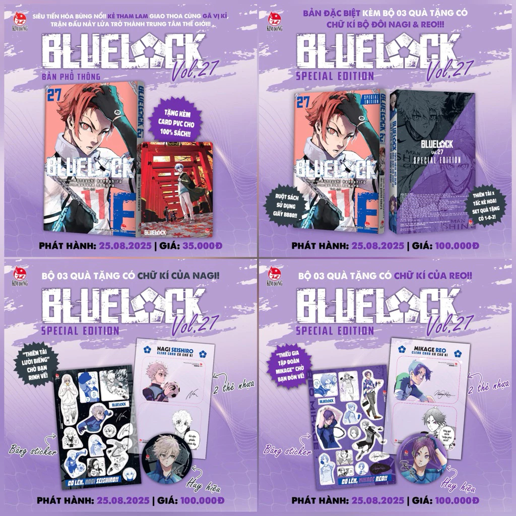 Comics - bluelock blue lock Volume 29 First Print Full sealed Full gift ...