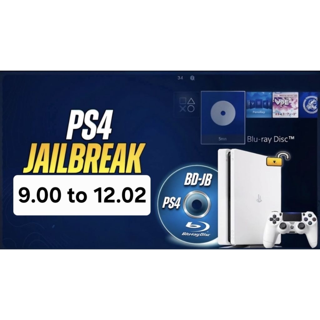 JB PS4 2.0 Dark Disc (integrated goldhen + can be updated after this ...