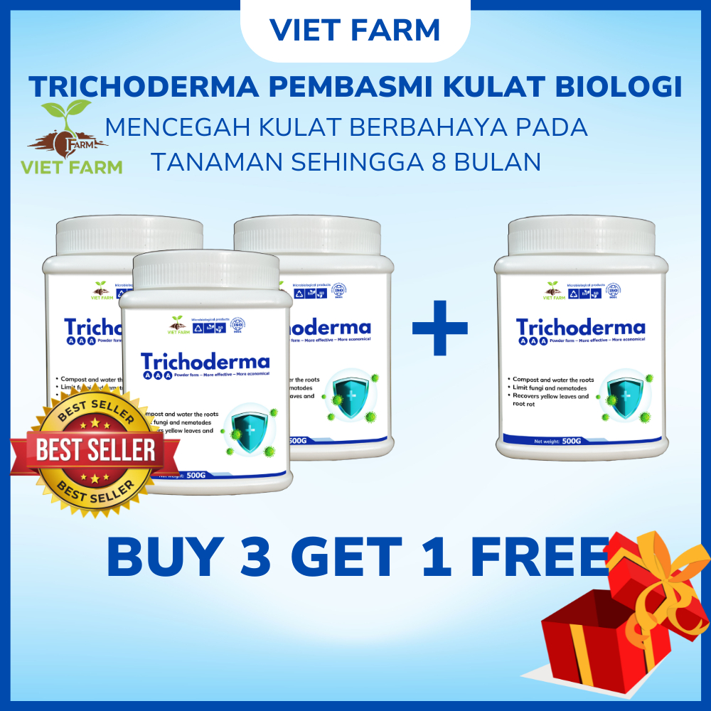 TRICHODERMA - [BUY 3 GET 1 FREE] - NEW PREMIUM - 3 TIMES MORE EFFECTIVE ...