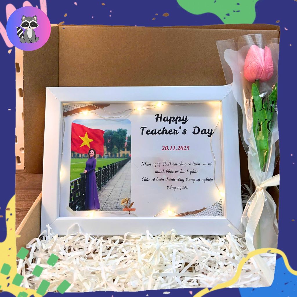 Photo Frame Gift Set & Flowers for Teachers November 20, Photo Printing ...