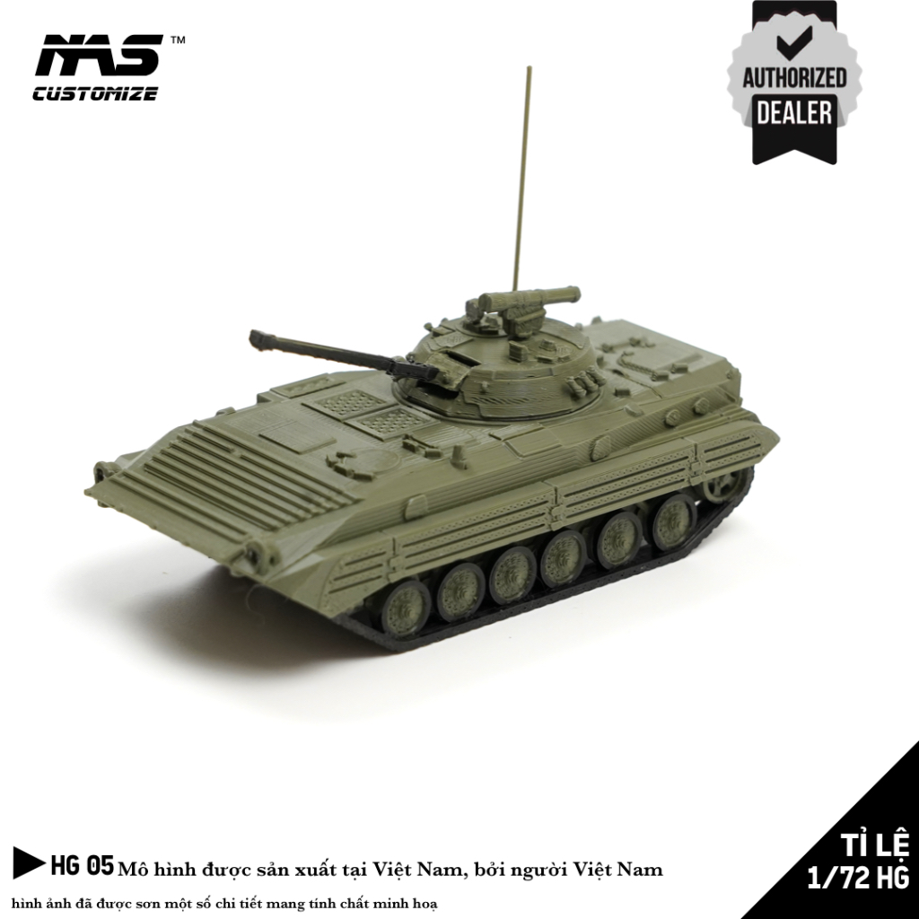 [NAS] 1/72 scale HG Russian tank model BMP-2. Russian tank assembly ...