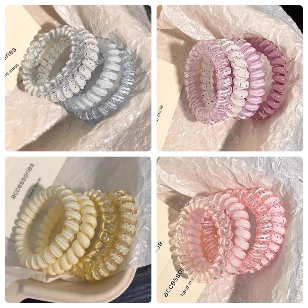 XO SET OF 4 SPRING HAIR ROLLS IN BEAUTIFUL PASTEL COLOR | Shopee ...