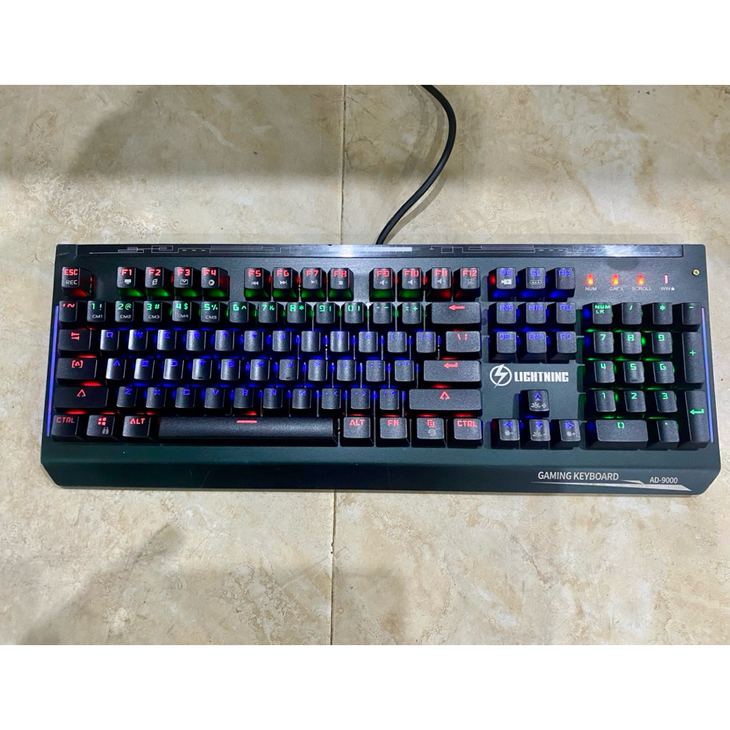 LIGHTNING AD 9000 Optical Mechanical Keyboard (2ND) | Shopee Philippines