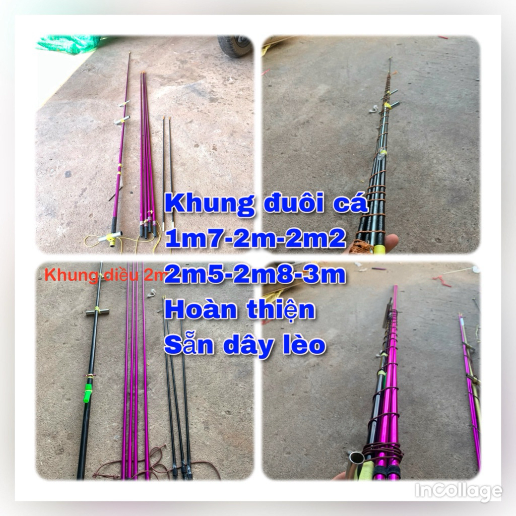 Fishtail kite frames of all kinds (2m-2m2-2m5-2m8-3m) | Shopee Philippines