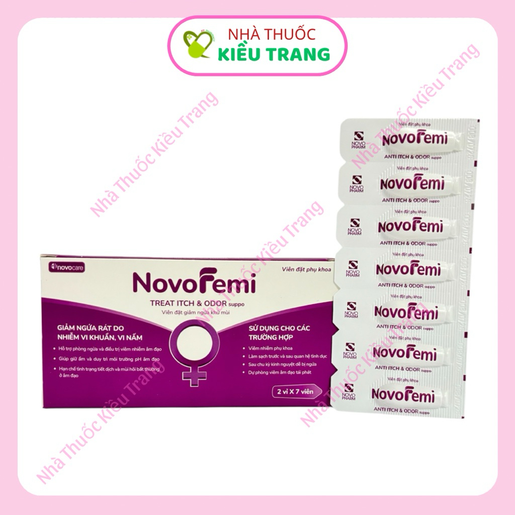 [Name concealed] NovoFemi Purple suppositories - Cleans, reduces ...