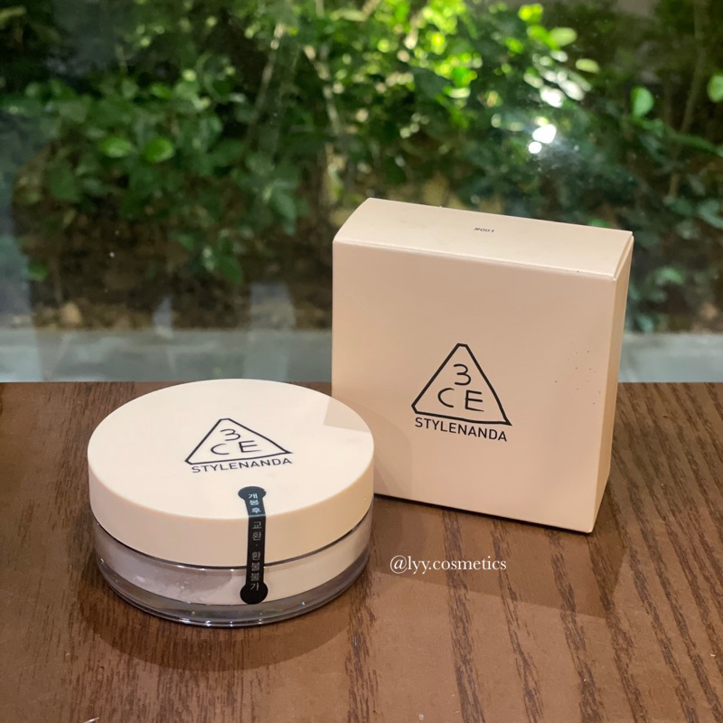 3CE NATURAL FINISH LOOSE POWDER | Shopee Philippines