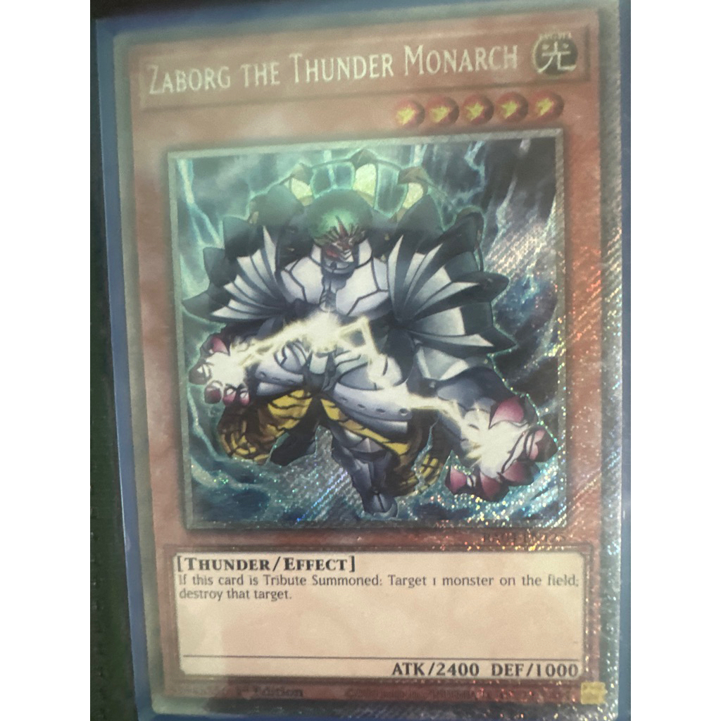 Yugioh the thunder monarch Shopee Philippines