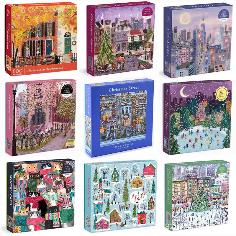 500 Piece Jigsaw Set – Art Puzzle 50x50cm Many Models | Shopee Philippines