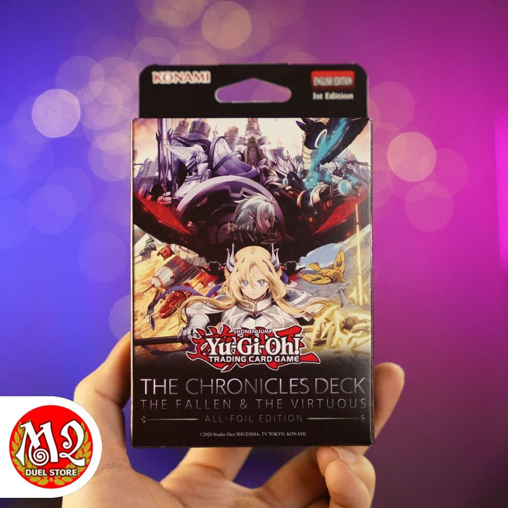 Yu-Gi-Oh! Structure Deck: The Chronicles Deck  The Fallen & The Virtuous  (German Edition, 51 Cards, Factory Sealed)