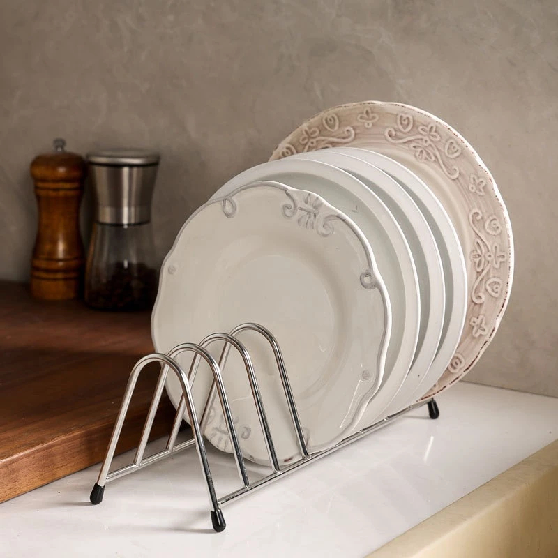 CHOCKMEN 18/10 Stainless Steel Dish Tray Countertop Dish Rack Kitchen ...