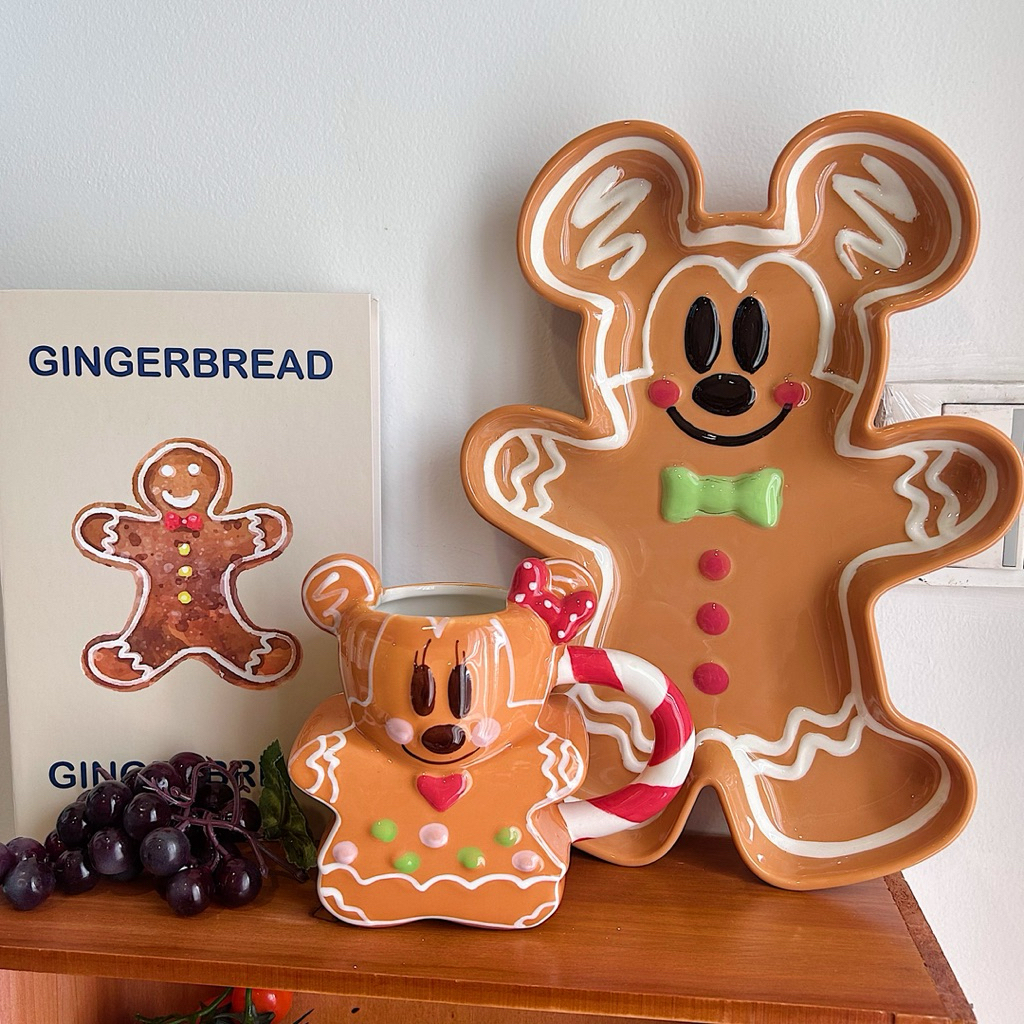 Gingerbread Minine ceramic cup and saucer | Shopee Philippines