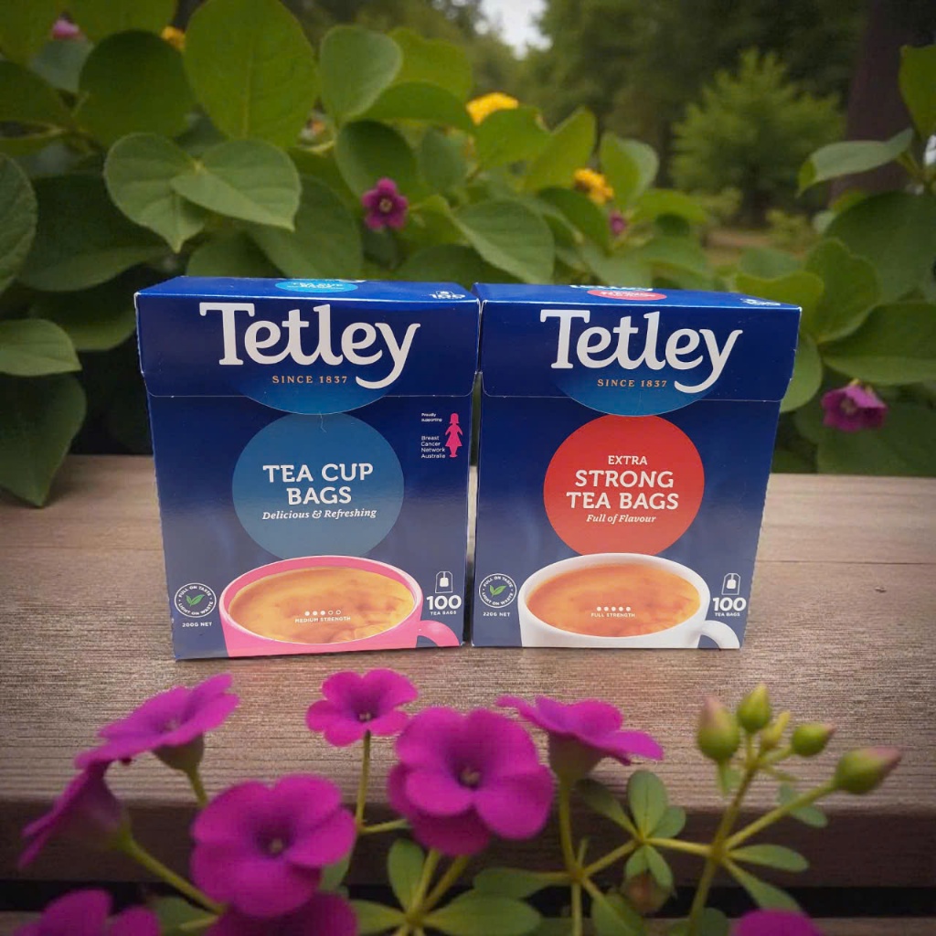 Tetley Extra Strong Tea Bags with Strong Flavor Box of 100 Packs ...