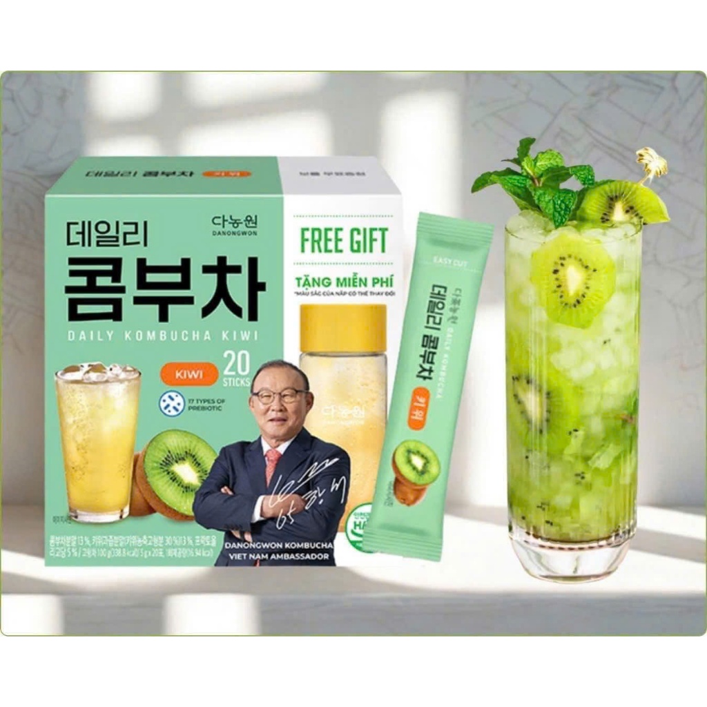 [Free Bottle] Danongwon Kombucha Tea Imported from Korea Fruit Flavor ...