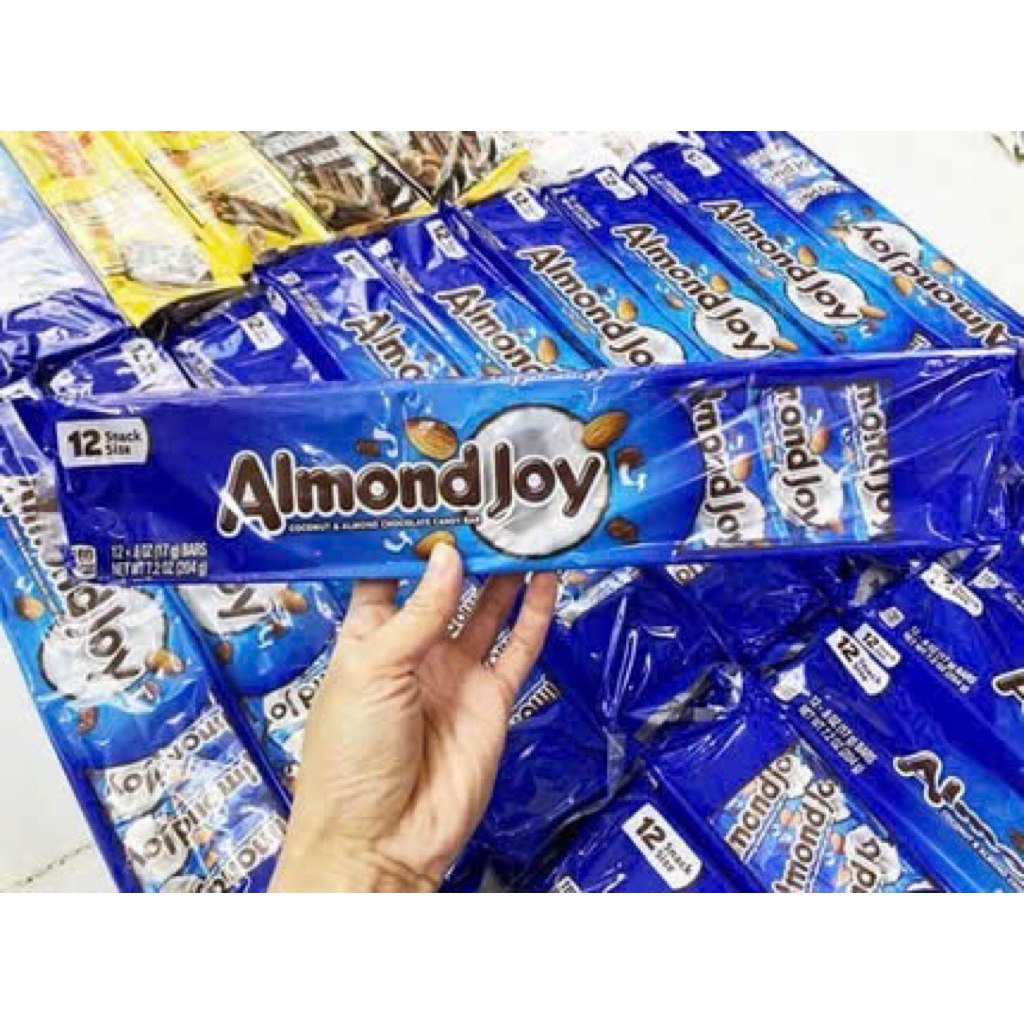 [NEW DATE October 2026]Almond Joy Coconut Almond Chocolate 204 Gram -12 ...