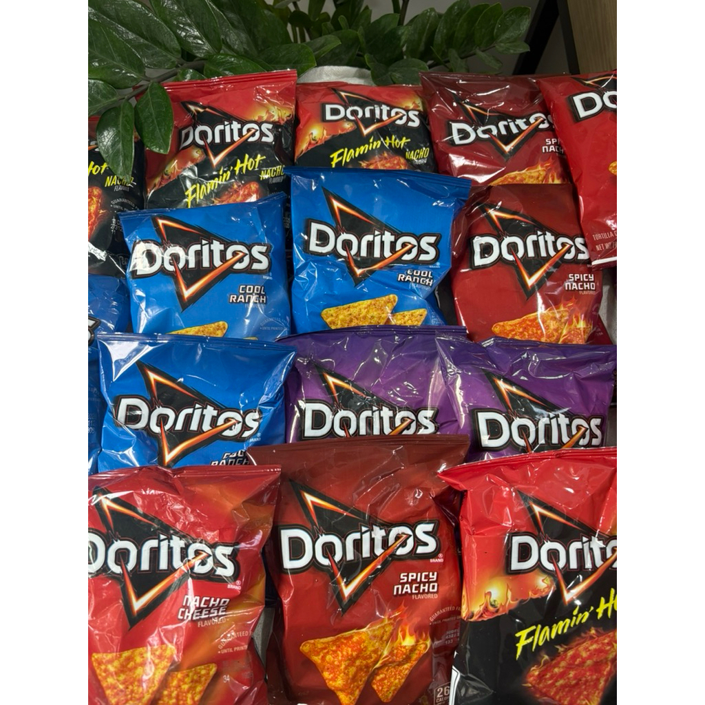 American Doritos corn Snack with many flavors – Nacho Cheese, Spicy ...