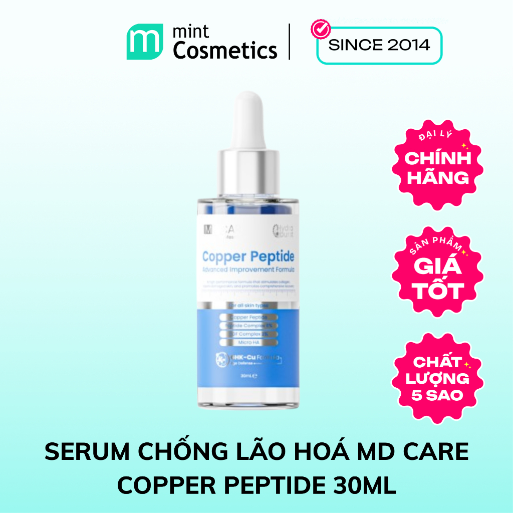 MD CARE Copper Peptide Anti-Aging Serum 30ml | Shopee Philippines