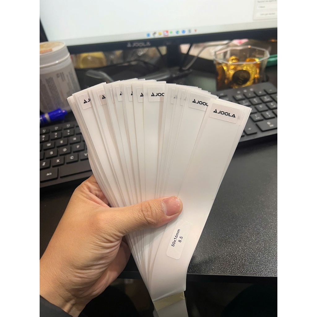 Genuine Joola racket edge stickers are super thick and protect the ...