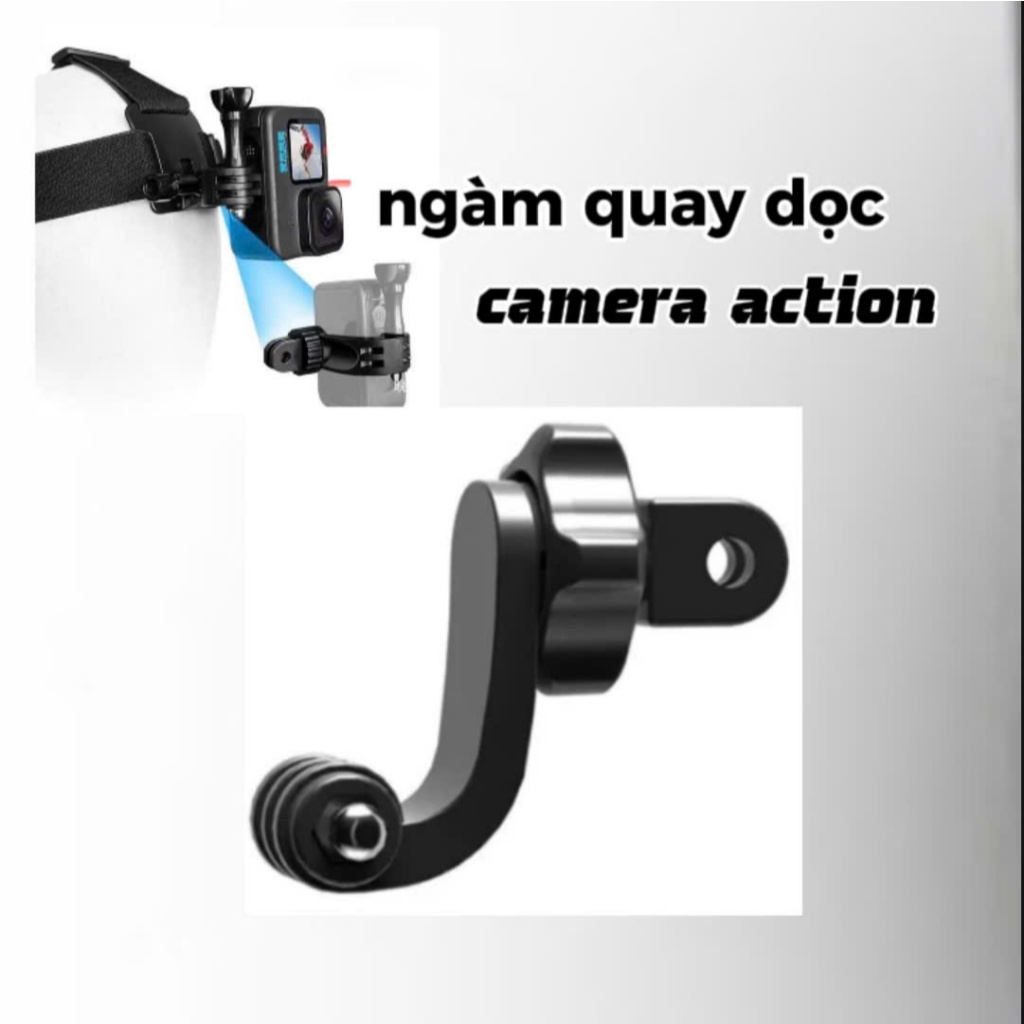 Gopro vertical camera mount 8 9 10 11 12 13 dji action custom rotation ...