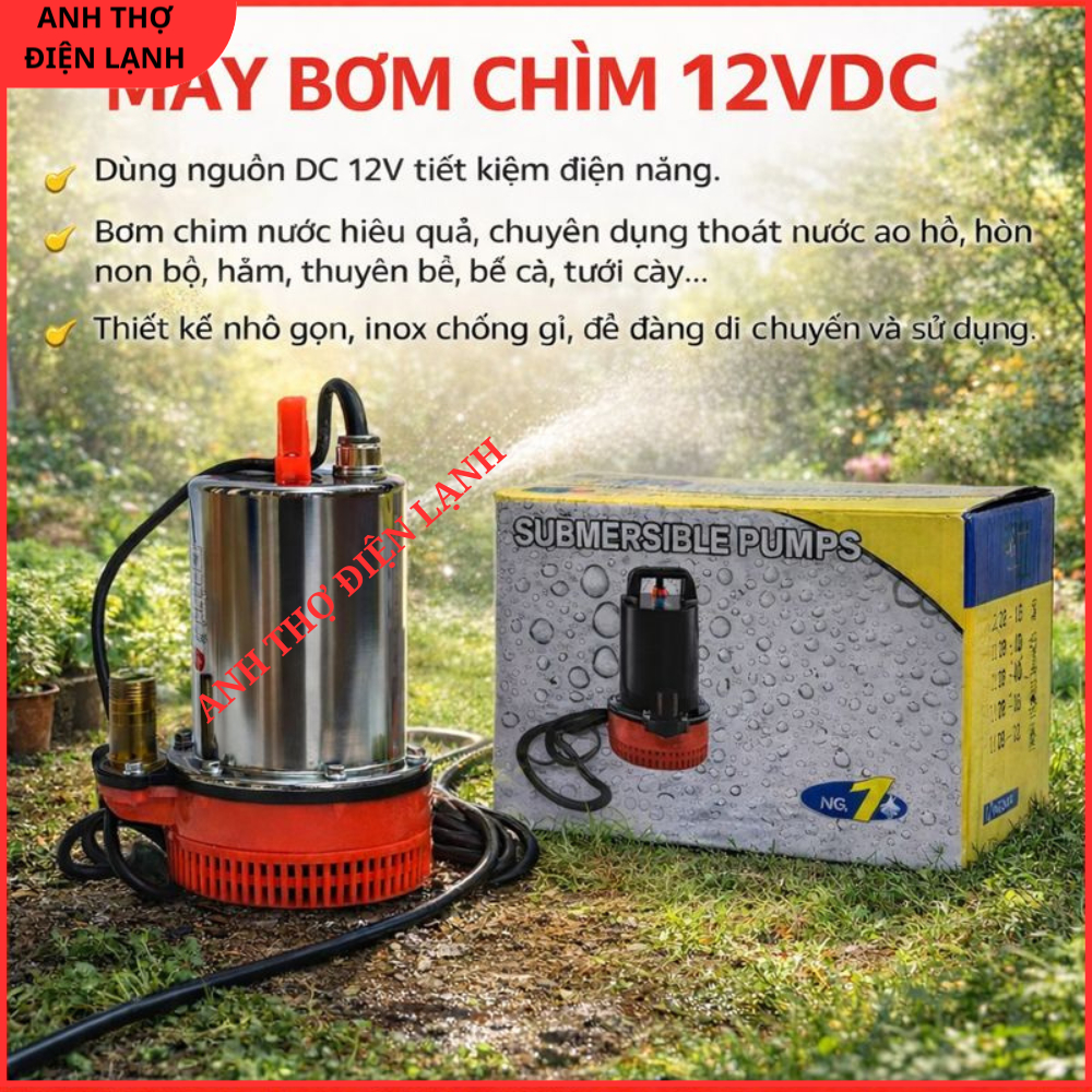 12V Submersible Water Pump with 180W capacity - 12v sump pump (12V PUMP ...
