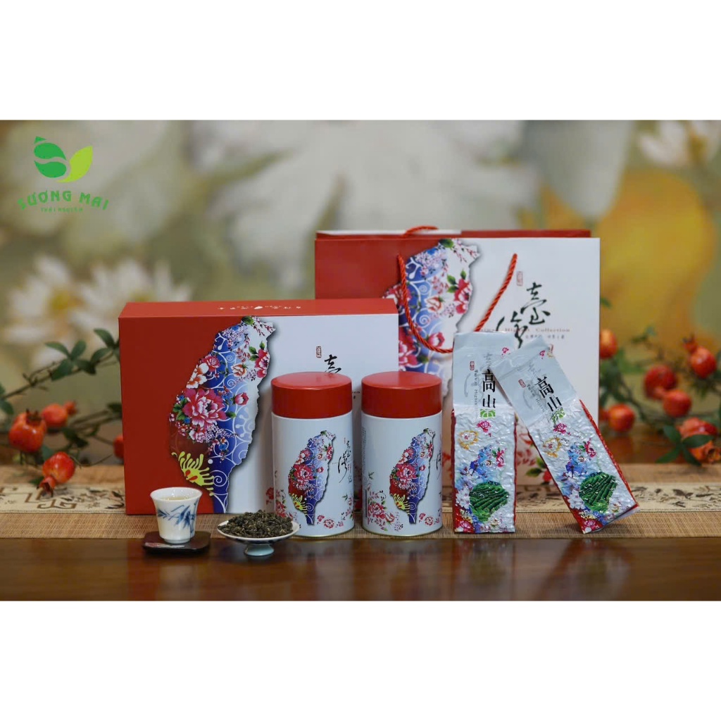 Premium Alishan Oolong Tea Gift Set - Pure from High Mountains | Shopee ...