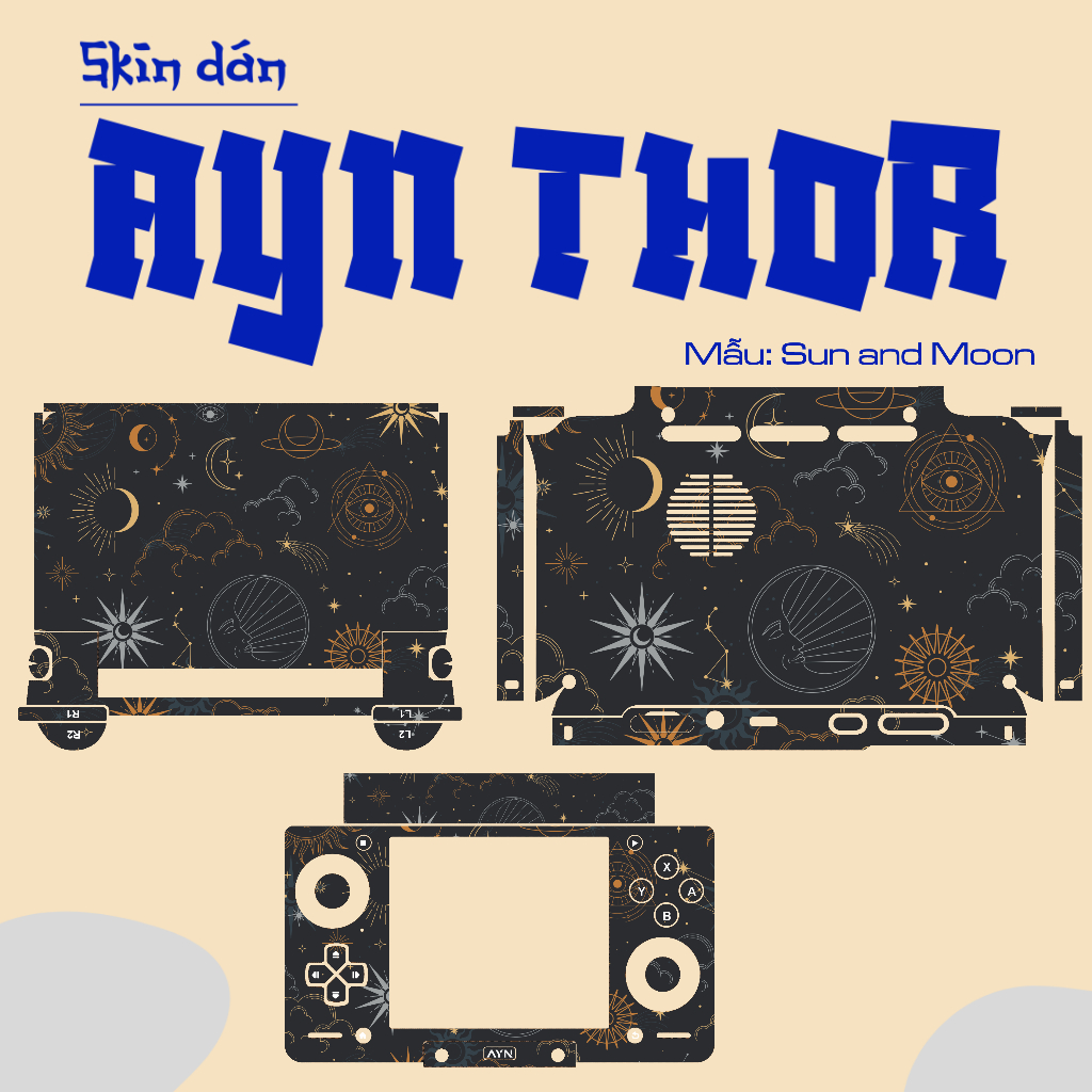 AYN Thor sticker Skin | 3M Film stickers can be customized upon request ...