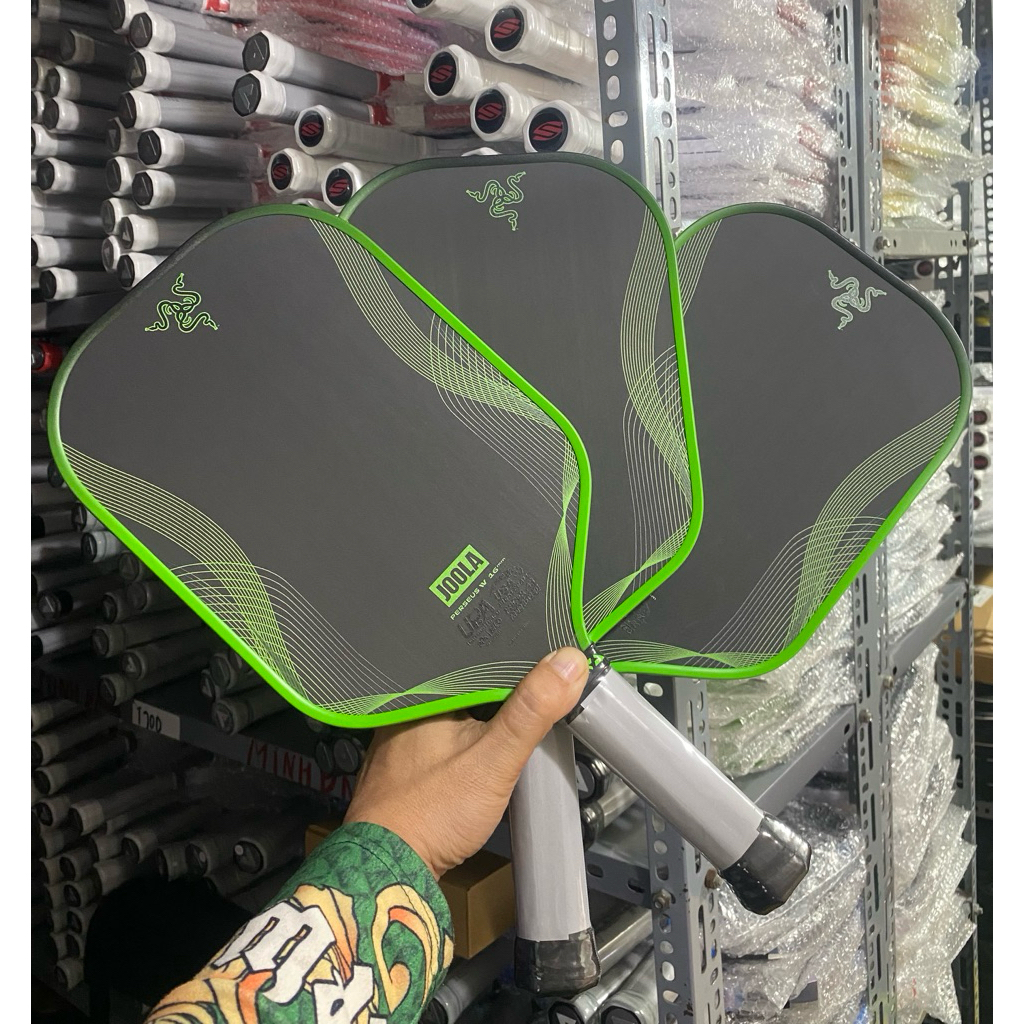 JOOLA x RAZER Pickleball racket, premium version with 100% super rough ...