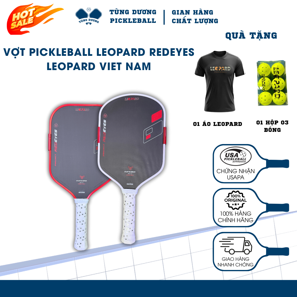LeoPard REDEYES Project Pickleball Racket - LeoPard Vietnam | Shopee ...