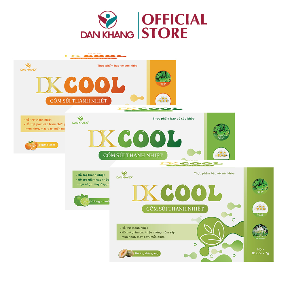 DKCOOL heat-clearing effervescent powder reduces mouth ulcers and heat ...