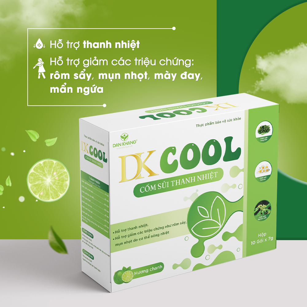 DKCOOL heat-clearing effervescent powder reduces mouth ulcers and heat ...