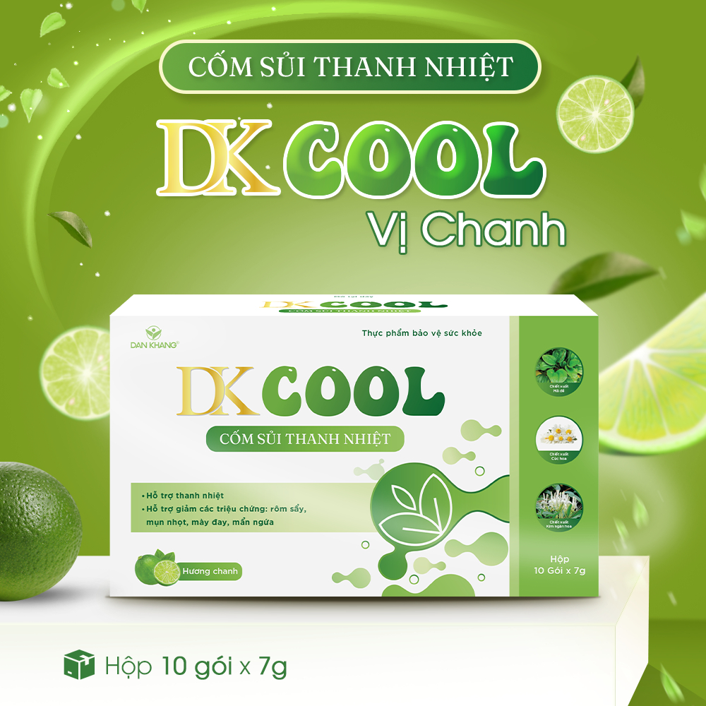 DKCOOL heat-clearing effervescent powder reduces mouth ulcers and heat ...