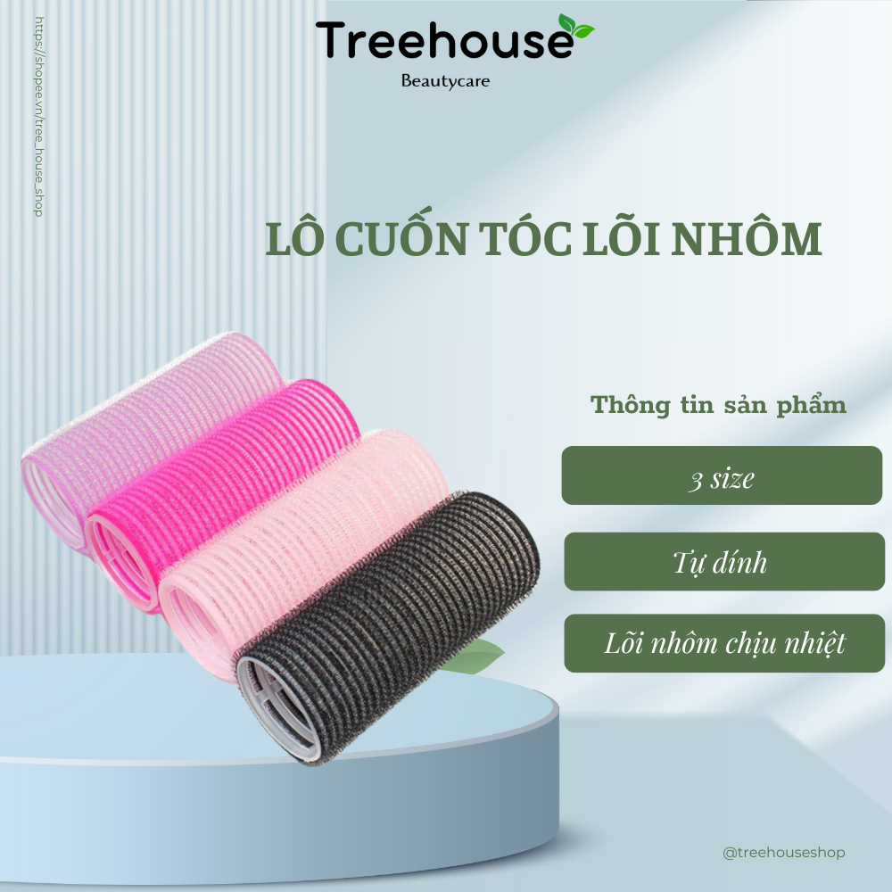 Korean hair rollers with Aluminum core of all sizes 1 piece retail