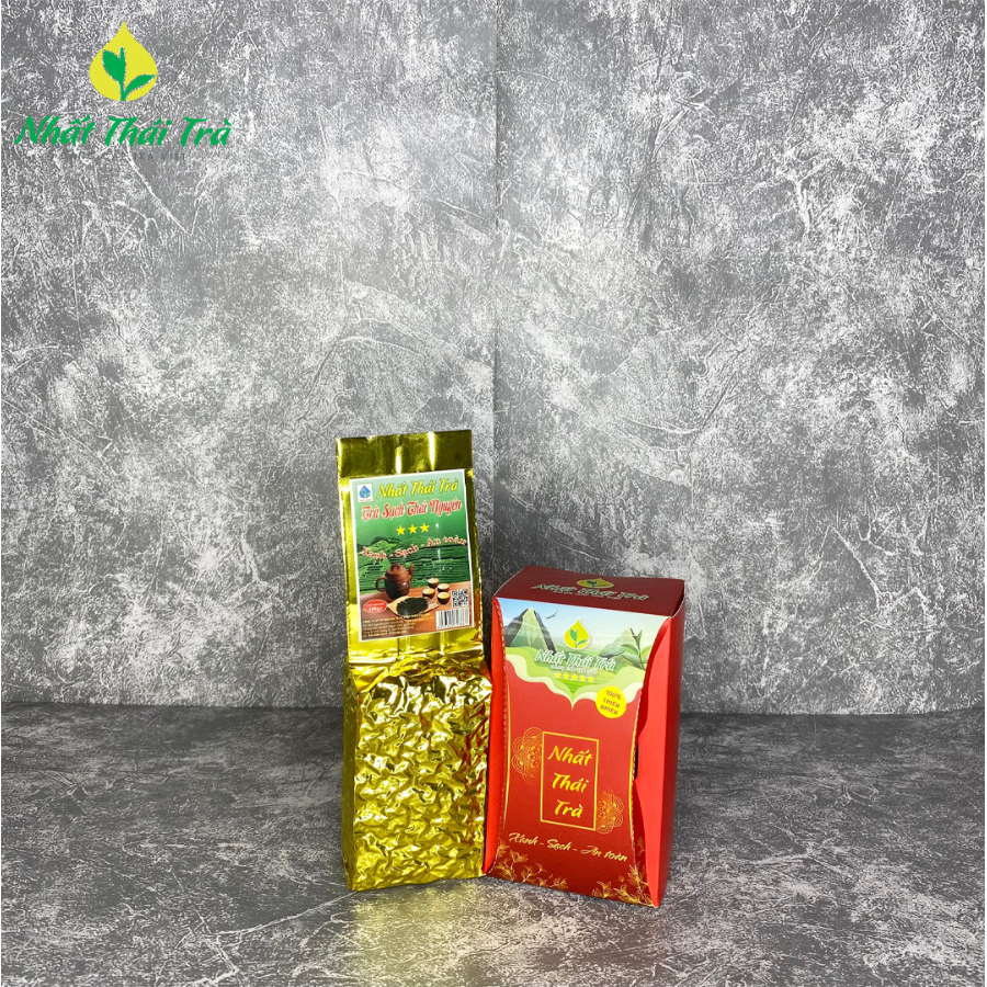 Thai Nguyen Thai Tea 3-star tea with woody fragrance and golden water ...