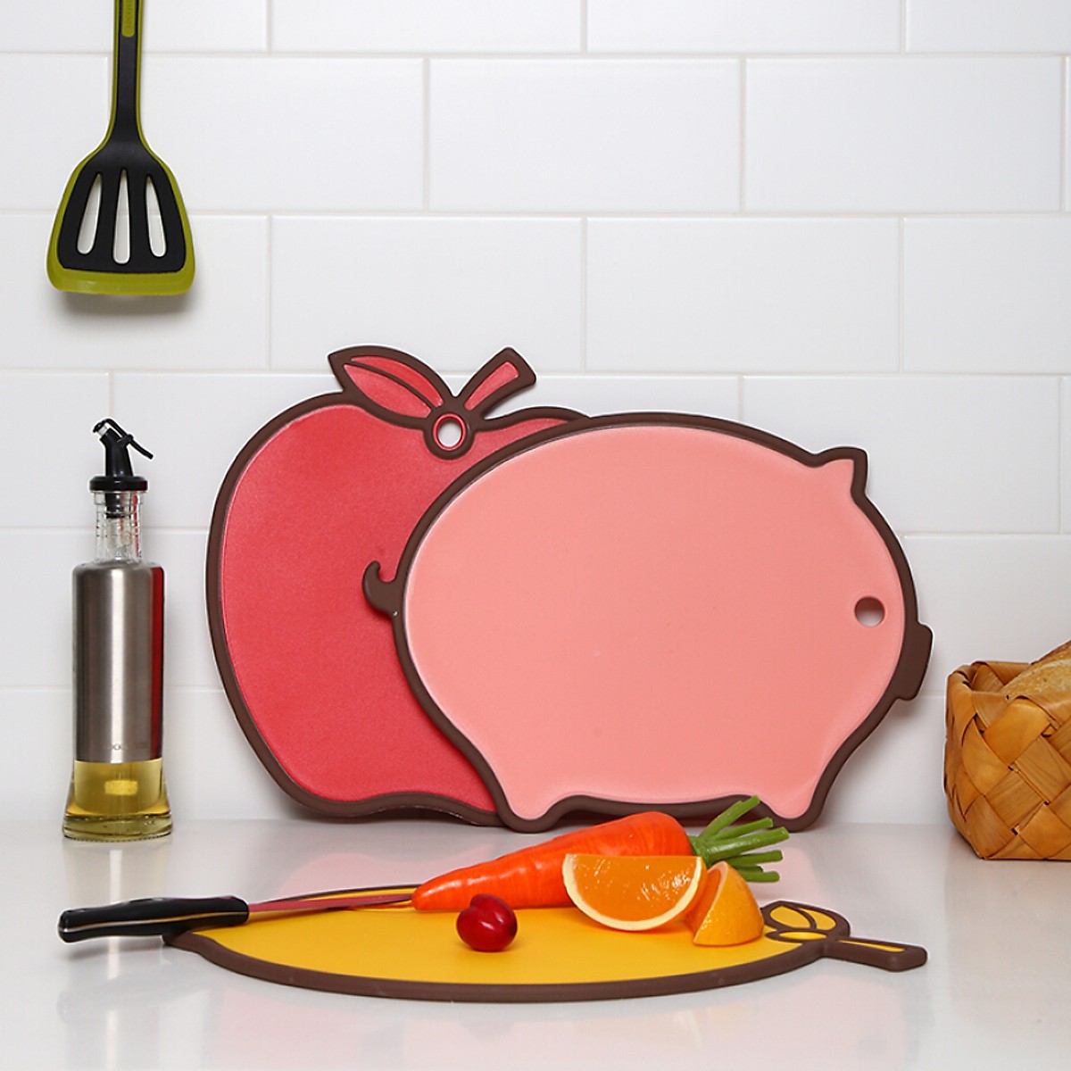 Lock & Lock Anti-bacteria Cutting Board Antibacterial Plastic Cutting ...
