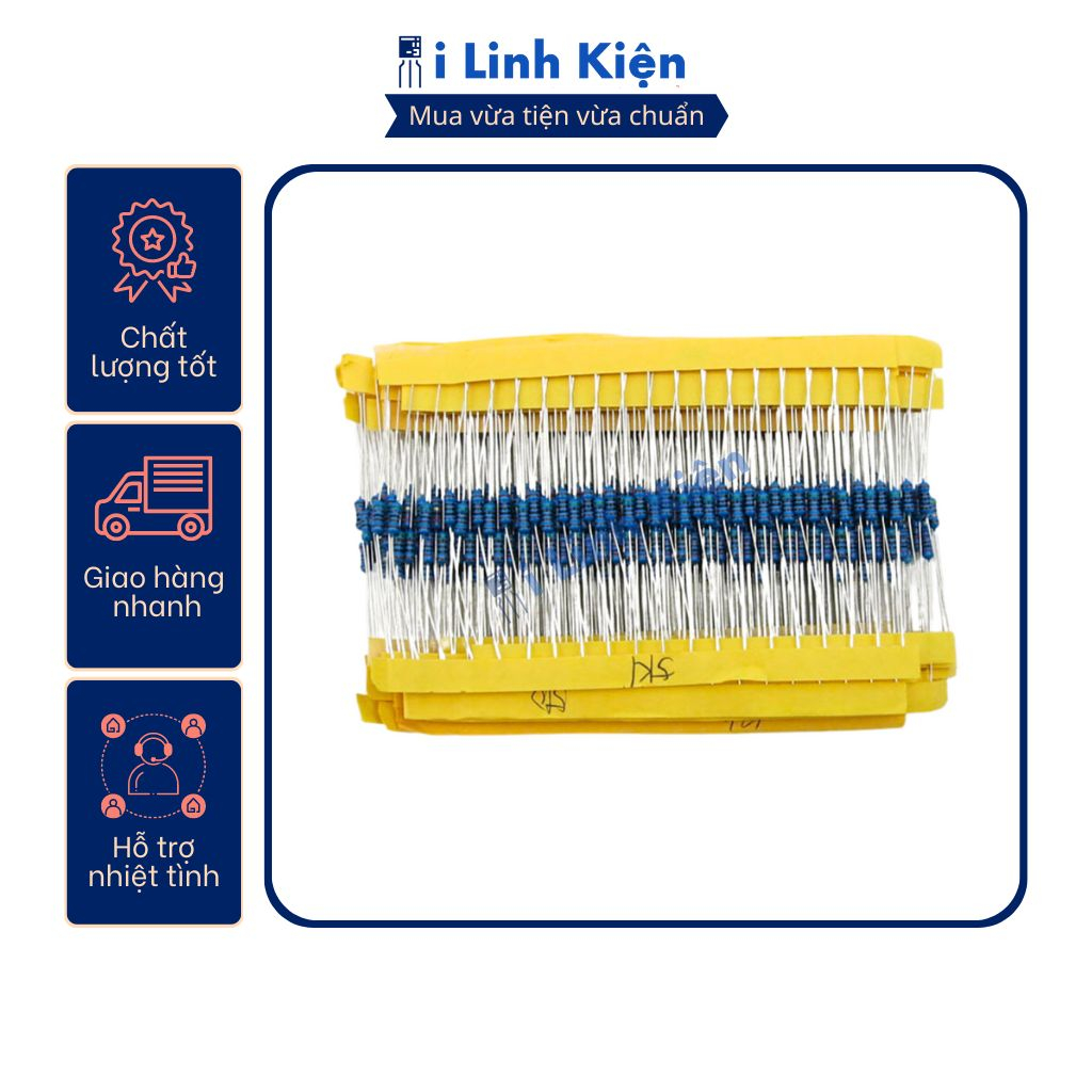 1/4W 7 1% copper base line resistor (50c) | Shopee Philippines
