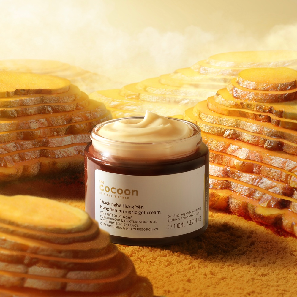 Hung Yen turmeric jelly moisturizing Cocoon 30ml, moisturizer for even ...