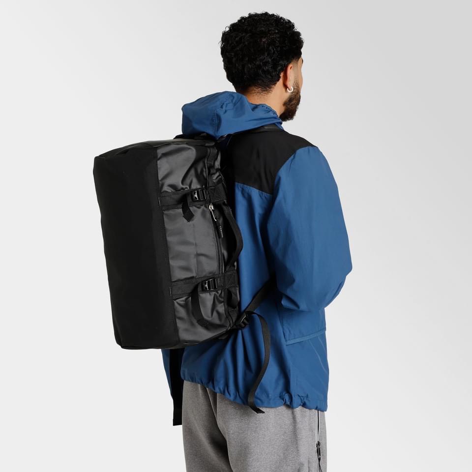 Horizontal Travel Backpack Clear TNF The North Face Base Camp Duffel ...