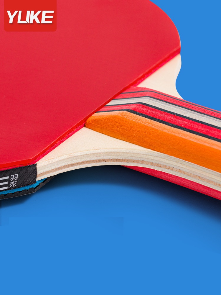 Set of 2 Table Tennis Rackets (Including 3 Balls + Carrying Bag