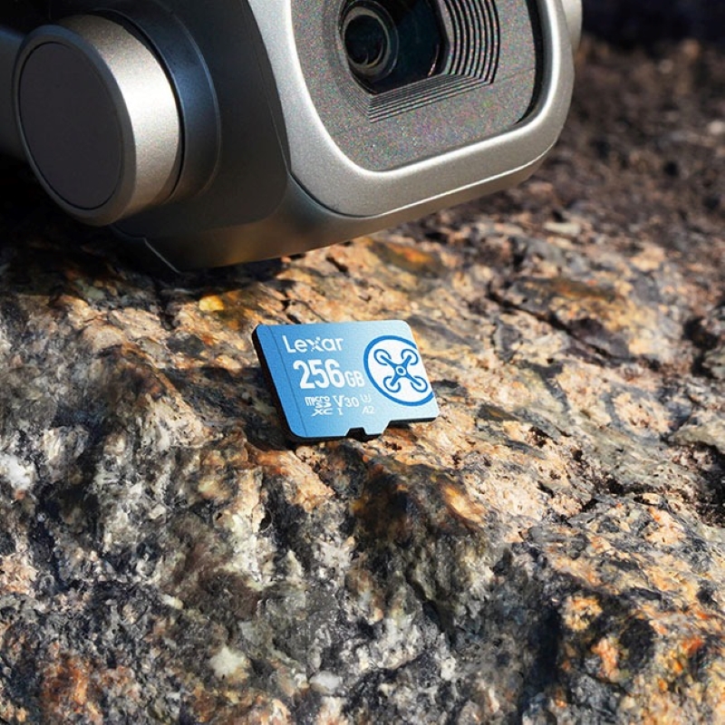 Microsdxc memory card 64GB/ 128GB/ 256GB Lexar FLY, save video with ...