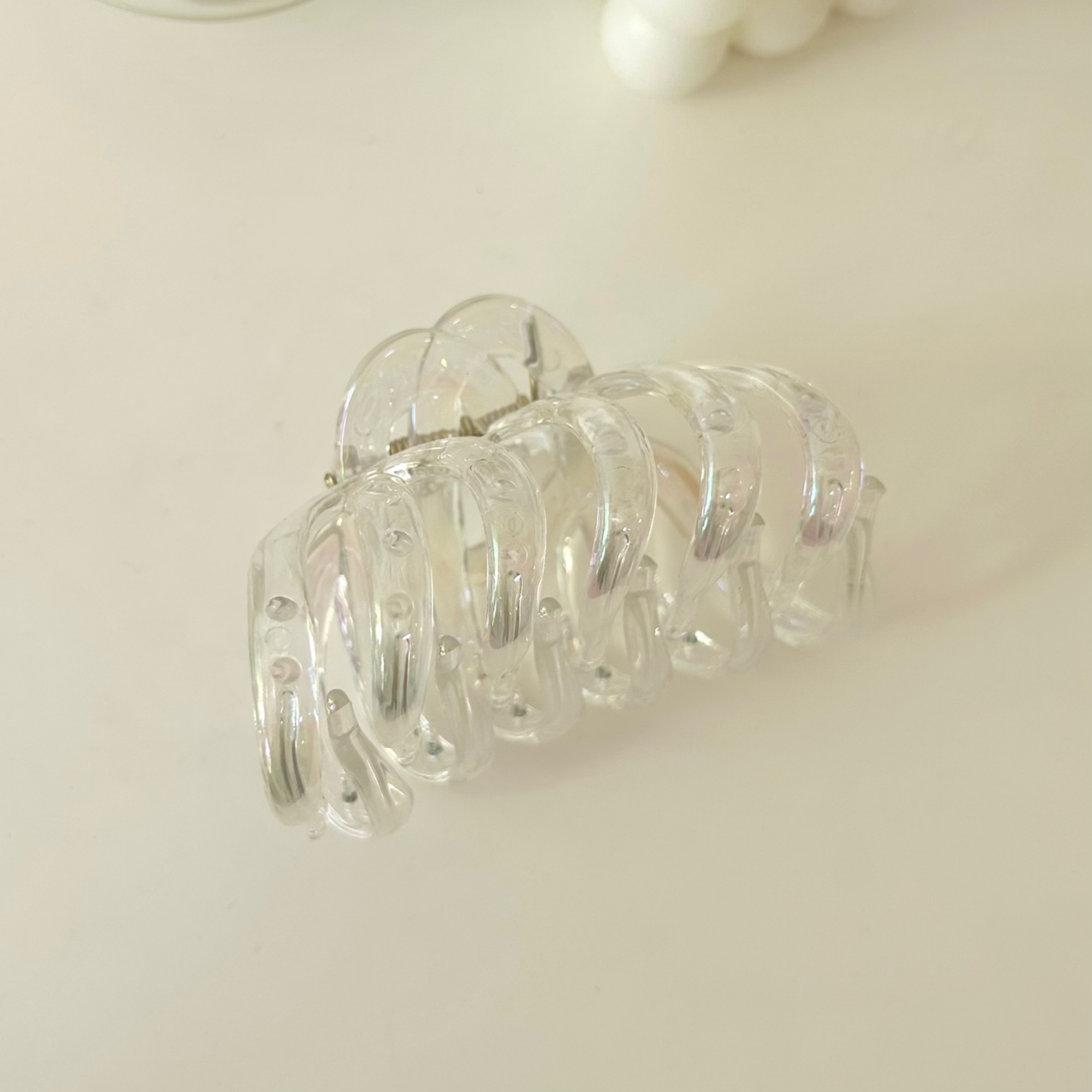 Modleaf Orora ari cute fashion transparent hair clip Korean pin ...