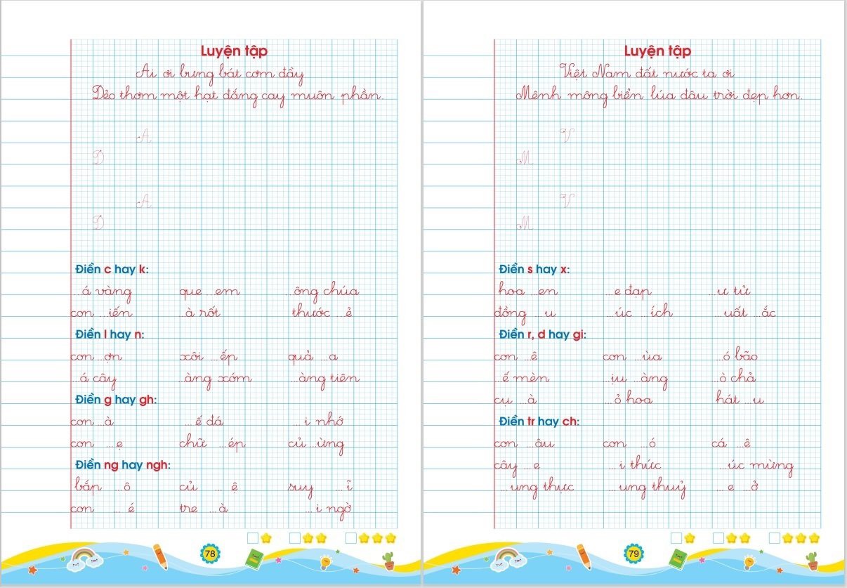 Books - Round writing practice notebooks - Lower font size for grade 1 ...