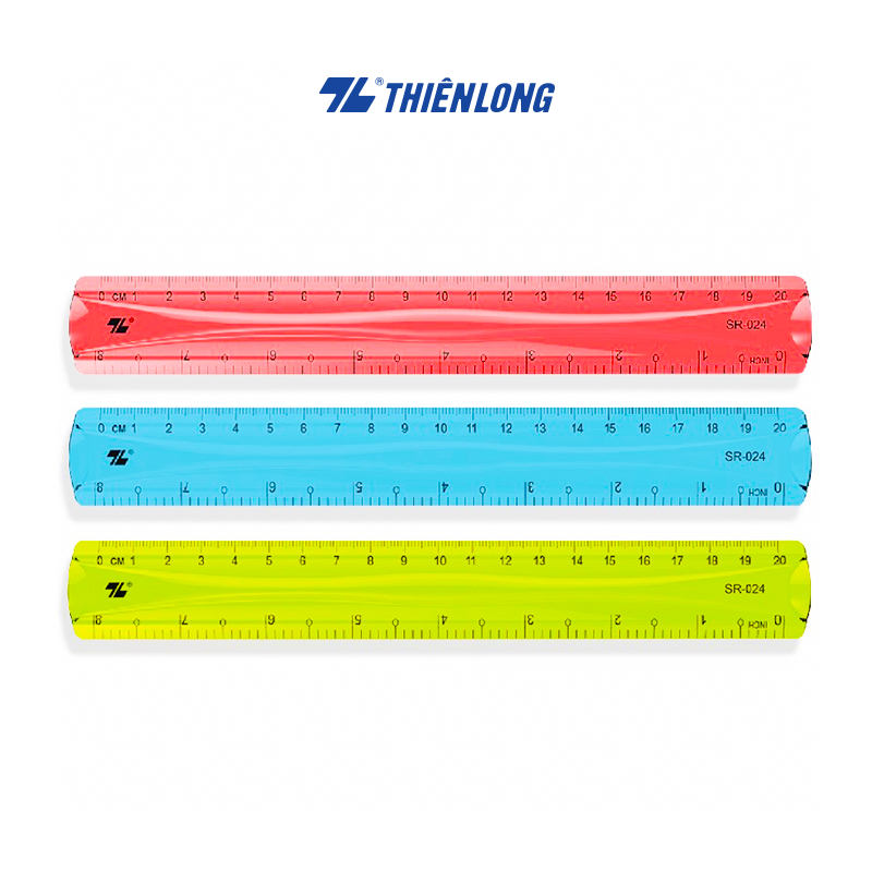 Thien Long SR-024 PVC flexible ruler | Shopee Philippines